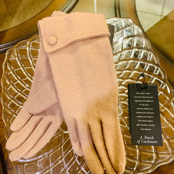 Cashmere & Lambswool Gloves - Picture 2 of 2